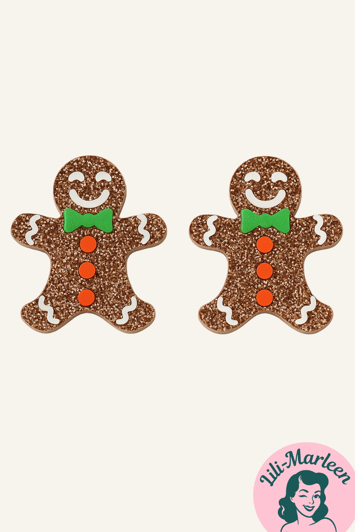 Juleøreringe; kagemænd