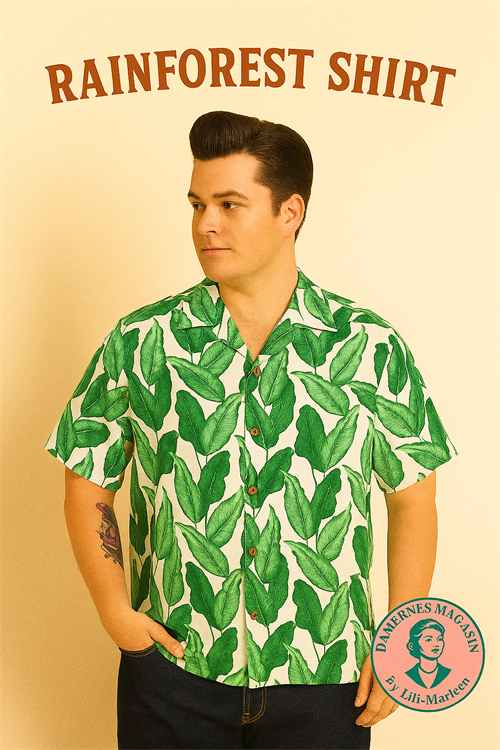 Kortærmet herreskjorte: RAINFOREST SHIRT