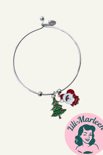 Armbånd: Julearmring med charms
