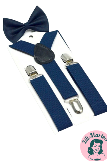 Seler og butterfly til børn, navyblå