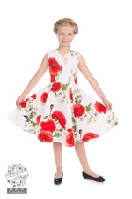 Børne swing kjole; Mini Alice Poppy