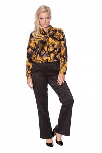 Skjorte: Liselotte skjorte, gul