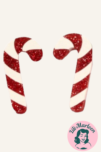 Juleøreringe; Den søde sukkerstang 