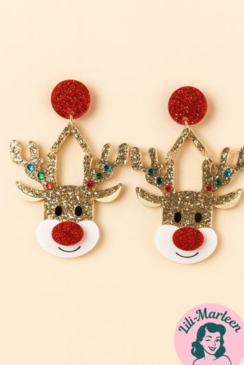 Juleøreringe; Rudolf, Rodult kom og lys for mig