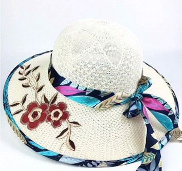 👒 Sommerhat (Bonnet) Miss Sommerly, lys 🌸