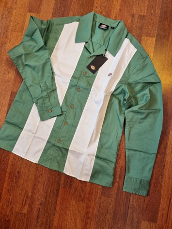 Westover shirt, Green/white