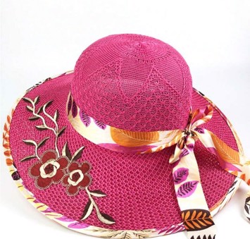 👒 Sommerhat (Bonnet) Miss Sommerly, pink 🌸