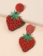 Øreringe - store jordbær