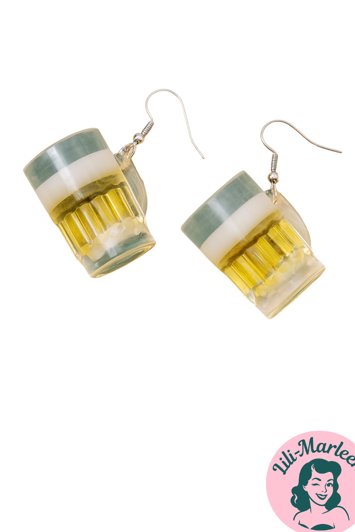 Øreringe/hængeøreringe - Øl-øreringe