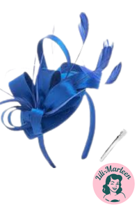 Betager på hårbøjle, kongeblå