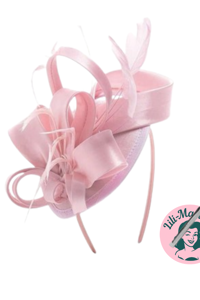 Betager på hårbøjle, lyserød