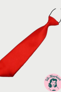 Børne slips, rødt 