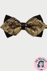 Børne butterfly deluxe, sort/guld/støvet grøn