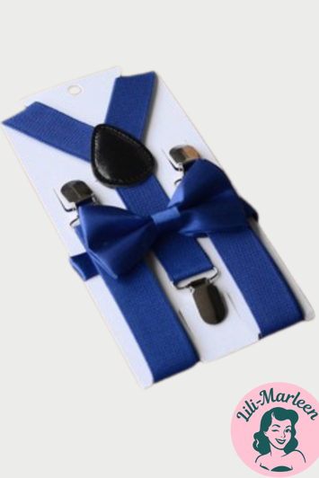 Seler og butterfly til børn, mellemblå 