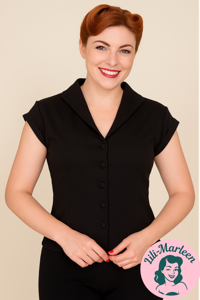 Skjorte: Dream master - sort str. 36 - 54