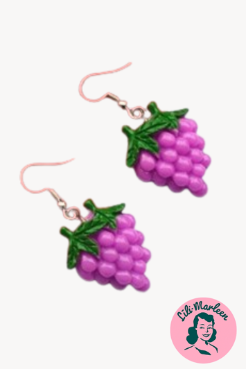 Øreringe - vindrueklaser