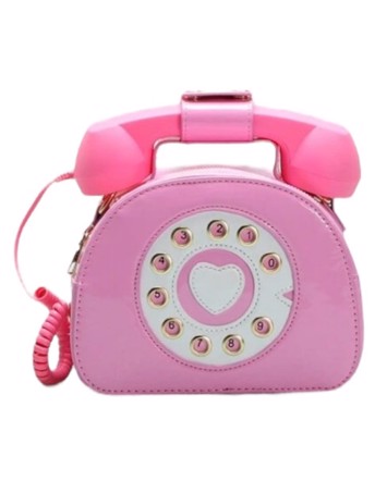 Taske: Telefontaske - pink