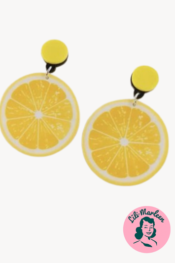 Øreringe - store appelsiner