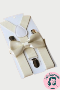 Seler og butterfly til børn, ivory 