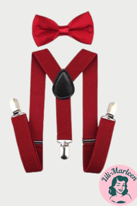 Seler og butterfly, vinrød 