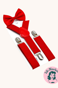 Seler og butterfly, rød 