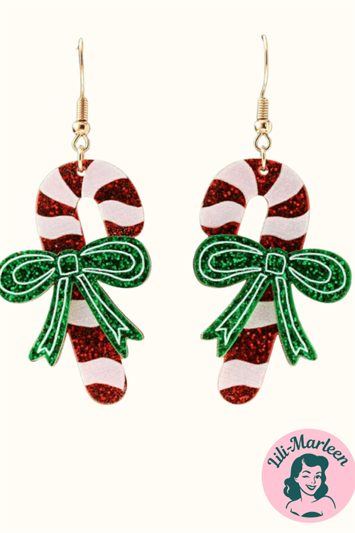 Øreringe – Din Sukkerstok – Festlige, Legende og Fuld af Julecharme