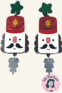 Hængeøreringe; nøddeknækkeren, store