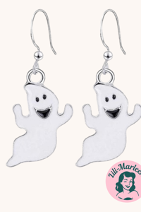 Øreringe - de glade spøgelser - hængeøreringe