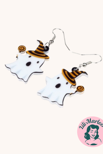 Øreringe - De søde spøgelser - hængeøreringe