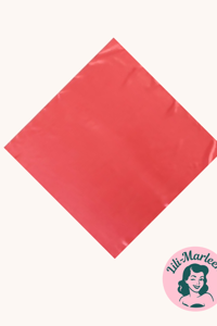 Satin tørklæde til håret eller hals, melon