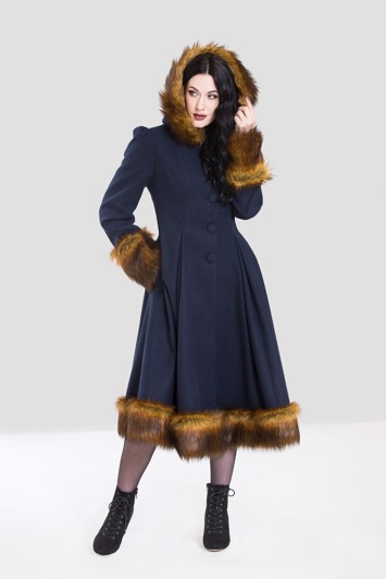 Vintage inspireret og feminine frakker til kvinder i str. - 54 gode