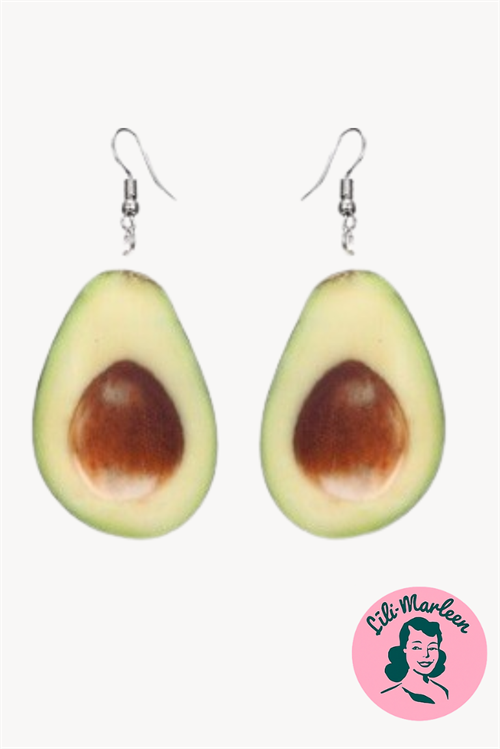 Øreringe - store avocado