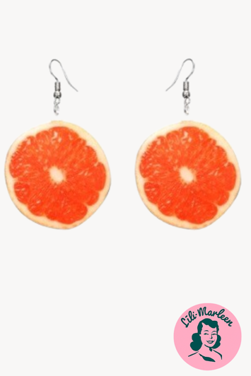 Øreringe - store blodappelsiner