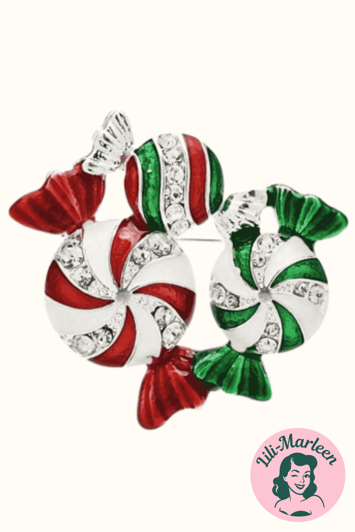 Broche - julegoter - til dig med den søde juletand 