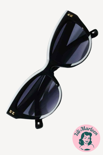 Miss Audrey Shades – Solbriller med stjernestøv og cat-eye attitude 