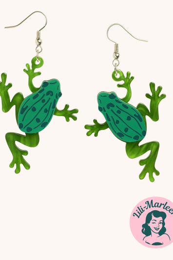 HængeØreringe - er du en skrub-tusse? eller vil du kysse frøen?