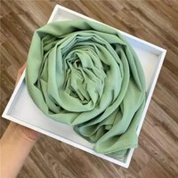  Chiffon Sjal, Pistacie 