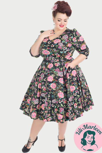 Miss Daisy Floral Swing Dress