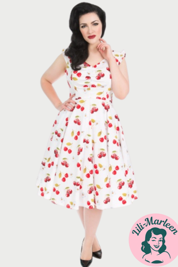Miss Cherry – Sweet Cherries Swing Dress