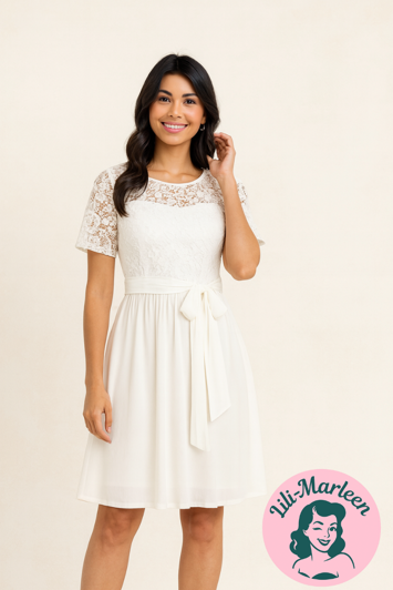 Konfirmations kjole -  Blanche, offwhite