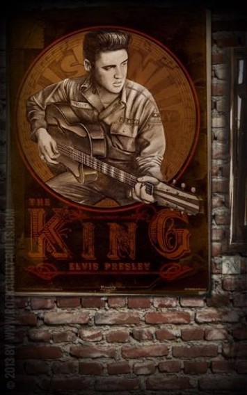 Rumble59 - Posters Young Elvis
