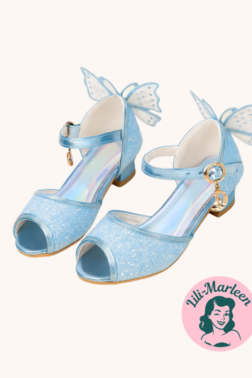 Børnefest sandal, Farfalla, blå