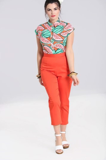 Capris: Helen - orange