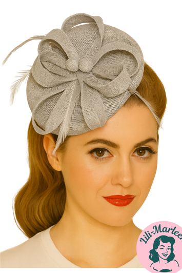 Betager/hat på hårbøjle, grå