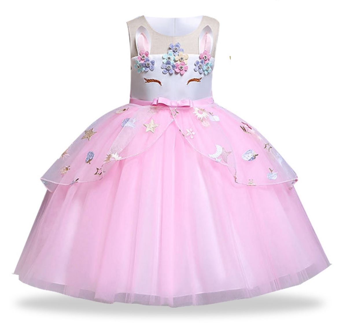 kjole: Celestia kjole, lyserød - vi prinsessekjoler