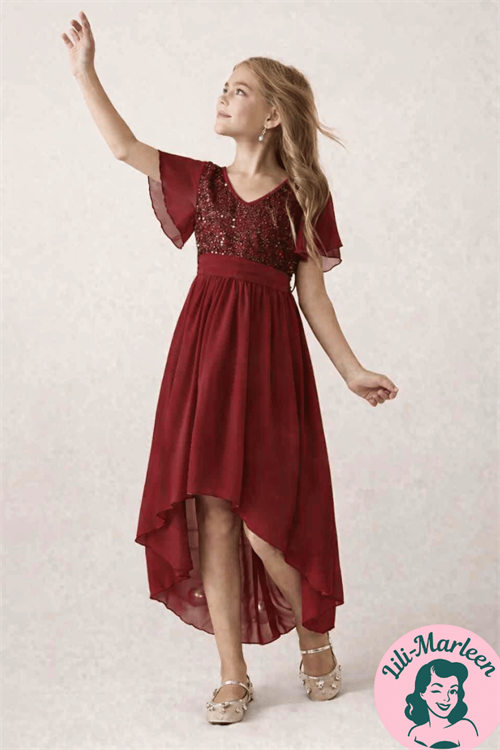 Børnefestkjole/julekjole/nytårskjole