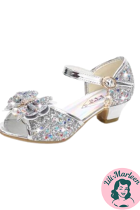  Børnefest sandal, Miss Cindrella, Sølv