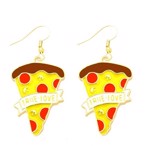 Øreringe - hængeøreringe "Pizza true love"