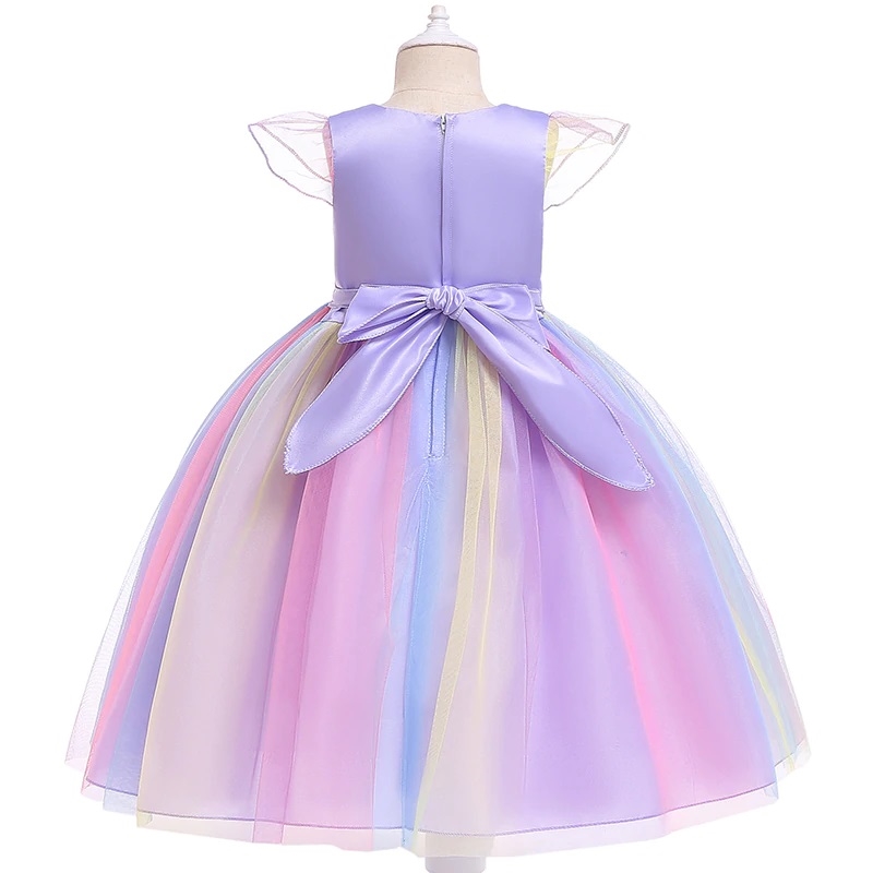 Unicorn Rainbow Dash kjole, lilla - prinsessekjoler