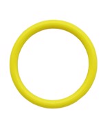 Plastik armring - Cuff rund, gul